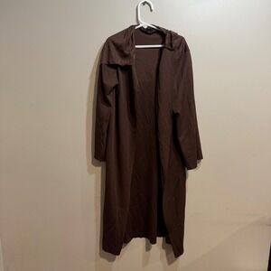 Star Wars‎ Rubies Kids Brown Jedi Robe Costume Hooded Cloak Halloween Cosplay
